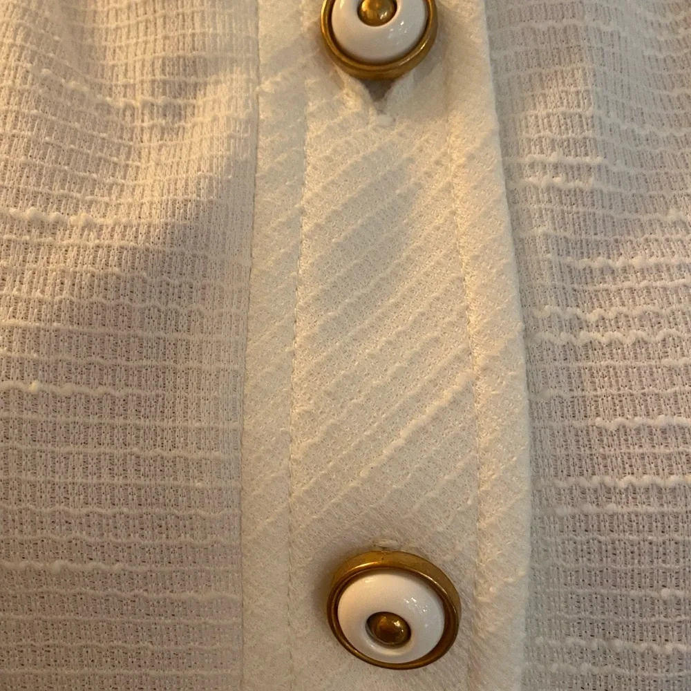 Vintage Designed Exclusively For Cabot White Pantsuit - Picture 10 of 10